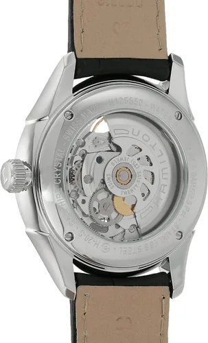 Vista 2 de Hamilton de los hombres Jazzmaster Automático Esqueleto Dial Acero inoxidable reloj