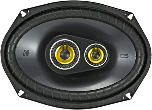 Vista 4 de Kicker CS Series - Par de altavoces coaxiales de audio para automóvil, 150 W, 6 x 9 pulgadas, color negro