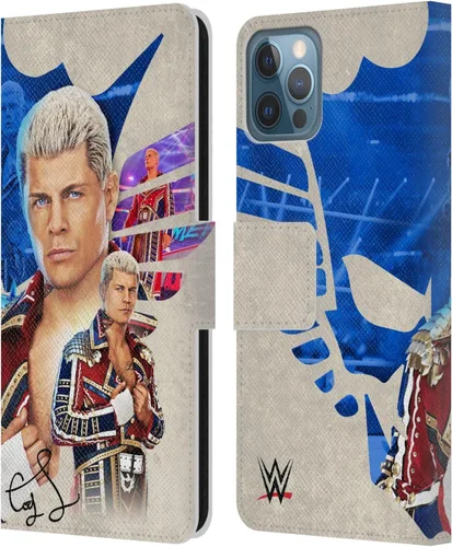 Vista 66 de Head Case Designs Funda con licencia oficial de la WWE American Nightmare Flag Cody Rhodes compatible con Apple iPhone 11