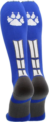Vista 6 de MadSportsStuff Wild Paw Over the Calf Socks (multiple colors)