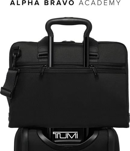 Vista 7 de Tumi - Alpha Bravo Academy Brief - Maletín compacto para portátil - Bolso de viaje para portátil - 11.8" X 15.5" X 2.0" - Para portátil de 15" Negro