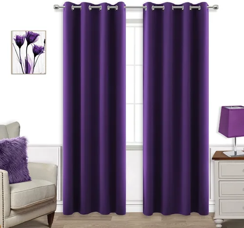 Vista 66 de KOUFALL Cortinas de Baño Aqua para Ventana, Juego de 2 Paneles Decoración Costera Cortinas Cortas Opacas para Ventana Pequeña de Cocina Puerta