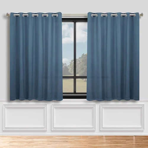 Vista 39 de Superior Cortinas Opacas, Oscurecimiento de Habitación, Dormitorio, Cortinas, Cocina, Acentos de Ventana de Sala de Estar, Bloqueo Solar, Térmico