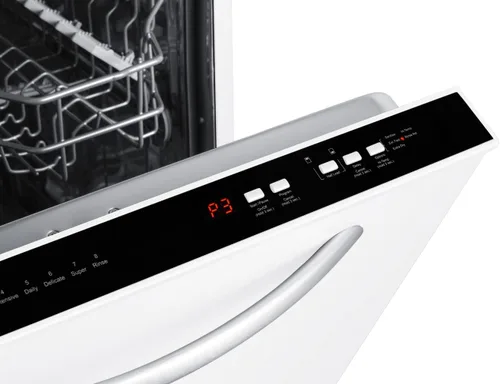 Vista 3 de Summit Appliance Lavavajillas integrado TOP Control de 24 pulgadas en negro, 47 DBAR, Energy Star D