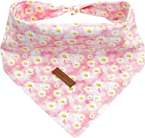 Vista 26 de Lionheart Glory Bandana para perro, bufanda azul para perro, estampado de cerveza, ajustable para perros pequeños a grandes