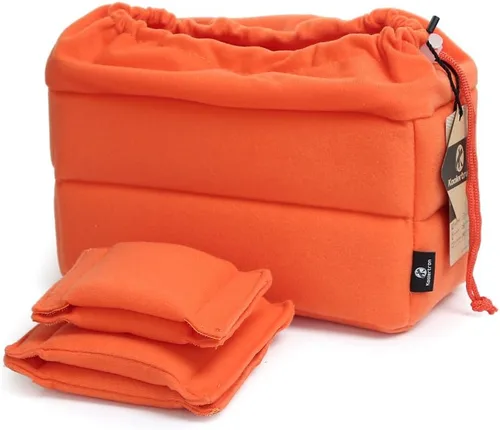 Vista 11 de Bolso a prueba de golpes Koolertron para cámaras DSLR o SLR. Separadores acolchados para personalizar el bolso.