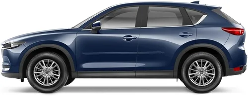 Vista 7 de FE7-CX5 Moldeo lateral de cuerpo personalizado compatible con Mazda CX-5 - Azul Reflex Pearl Metallic (42B)