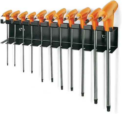 Vista 3 de Beta 97TTX T6 Torx Star - Llave hexagonal con mango en T, fabricada