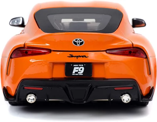Vista 4 de Jada Fast & Furious F9 1:24 2020 Toyota Supra - Auto fundido a presión, juguetes para niños y adultos
