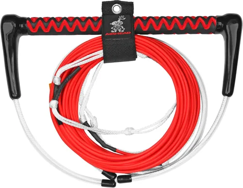 Vista 8 de Airhead Dyneema Wakeboard Rope and Handle, No Stretch Tow Rope with EVA Grip, Multi Section Water Ski Wakeboarding Line for Boat Towables, 1,700 lb