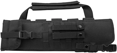 Vista 6 de Trinity Funda táctica compatible con Mossberg 590 Shockwave - Molle funda de transporte suave, correa acolchada, ajustable de 20 a 25 pulgadas