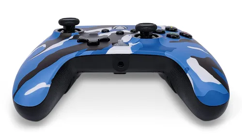 Vista 7 de PowerA Enhanced Wired Controller for Xbox Series XS - Blue Camo