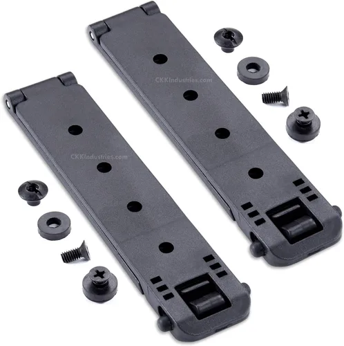 Vista 15 de HolsterSmith Clips de Cinturón con Bloqueo Compatibles con Molle con Herrajes de Montaje – (1.50, 2.0, 3.0 y 5.0 Pulgadas) – Accesorios Molle