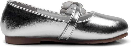 Vista 4 de Chiximaxu Shinning Flower Slip on Mary Jane para niñas (niños pequeños)