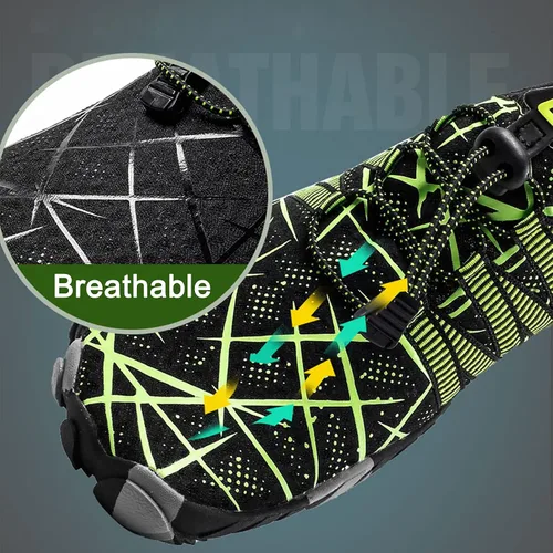 Vista 2 de Zapatos de agua para hombre, zapatos de agua para mujer, zapatos de playa para hombre y mujer, zapatos de agua, zapatos de natación, zapatos