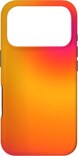 Vista 30 de Funda rosa naranja Aura Ombre para iPhone 17