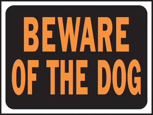 Vista 28 de HY-KO Products 3016 Private Property-Keep Out - Letrero de plástico, 9 "x 12", naranja/negro