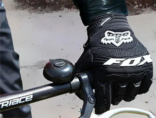 Vista 6 de Moto Guantes de dedo completo Ciclismo Guantes, Bono lápiz capacitivo VAOO Luz Almohadilla de silicona obtener Guantes de equitación Guantes de moto
