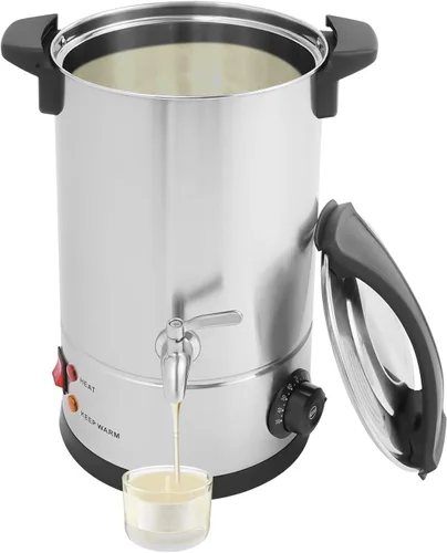 Vista 14 de Derretidor de cera para hacer velas, olla de fusión eléctrica comercial de cera de 10L/338.2 onzas con control de temperatura y boquilla de vertido