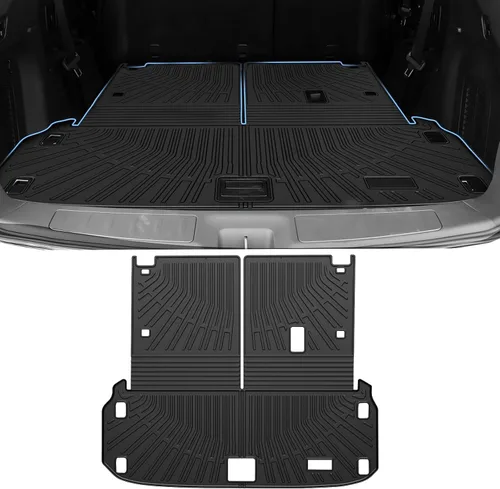 Vista 67 de Forro de carga para Jeep Compass/Patriot 2007-2016 y 2007-2012 Dodge Caliber, alfombras de carga para todo clima para accesorios de Compass