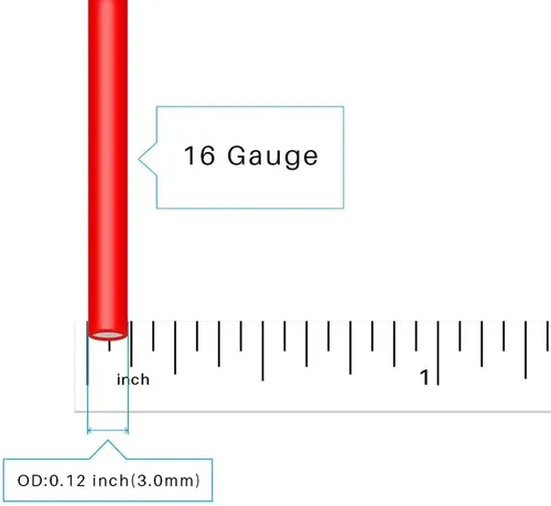 Vista 3 de BNTECHGO Carrete de alambre de silicona de calibre 16, rojo de 25 pies y negro de 25 pies, cable de cobre estañado trenzado flexible de 16 AWG
