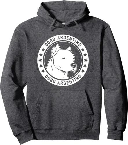 Vista 4 de Sudadera con capucha Dogo Argentino