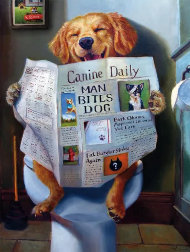 Vista 5 de Buffalo Games - Dog Gone Funny - Rompecabezas de 750 piezas, multicolor, 23.6 in de largo x 17.7 in de ancho Tamaño acabado: 24 x 18 pulgadas