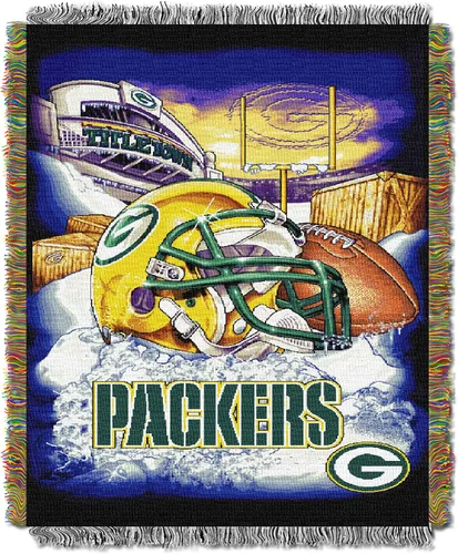 Vista 45 de Northwest NFL Woven Tapestry Wall Hanging, 48 x 60 Inches, Officially Licensed, Decorative Fringes
