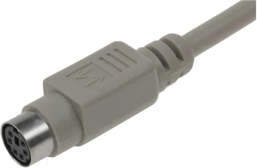 Vista 4 de SF Cable, Keyboard PS2 to AT Adapter (6 inch); Din5 Male to MiniDin6 Female