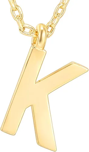 Vista 3 de PAVOI 14K Gold Plated Initial Necklace Letter Necklaces for Women