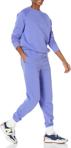 Vista 4 de Tienda Essentials Sudadera de manga larga con cuello redondo y ajuste holgado para mujer (disponible en tallas extragrandes)