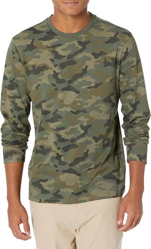 Vista 15 de Amazon Essentials - Camisa de manga larga con corte entallado para hombre, estilos con bolsillo y sin bolsillo Negro