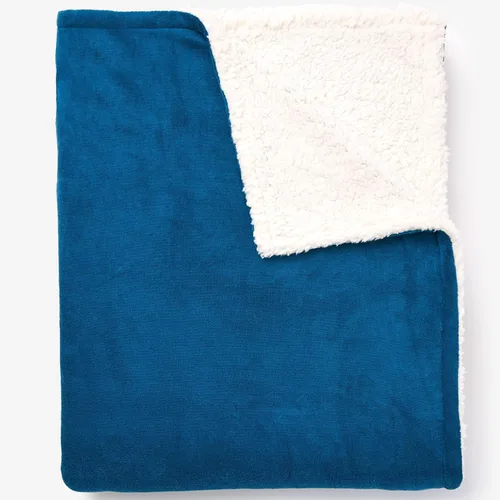 Vista 8 de BrylaneHome BH Studio Sherpa - Manta de microforro polar, tamaño individual, color carbón