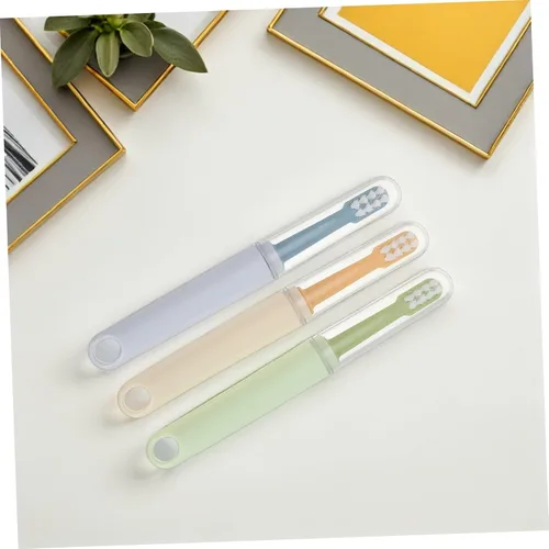 Vista 5 de 3pcs Double Head PET Toothbrush Set for Cats and Puppies