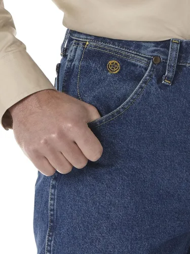 Vista 4 de Wrangler Mens George Strait Cowboy Cut Relaxed Fit Jean