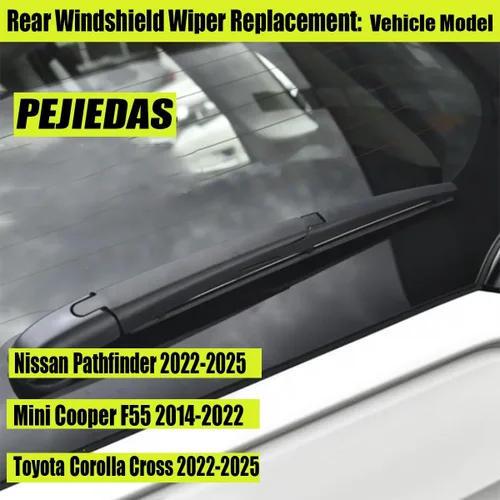 Vista 2 de Limpiaparabrisas trasero de 10 pulgadas, repuesto para Nissan Pathfinder 2022-2025, Mini Cooper F55 F56 2014-2022, estilo OE