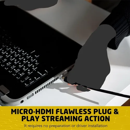 Vista 7 de BRENDAZ Cable micro HDMI a HDMI – 18 Gbps de alta velocidad, 4K a 60 Hz, HDR- Compatible con GoPro Hero, Raspberry Pi 5, 4, EOS R6 M50, cámara Alpha