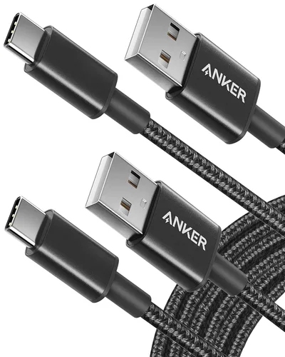 Vista 12 de Anker Cable de USB a USB C, cable de carga de USB A a USB C para Samsung Galaxy S10 o S10+, LG V30, Beats Fit Pro y más (USB 2.0), color negro