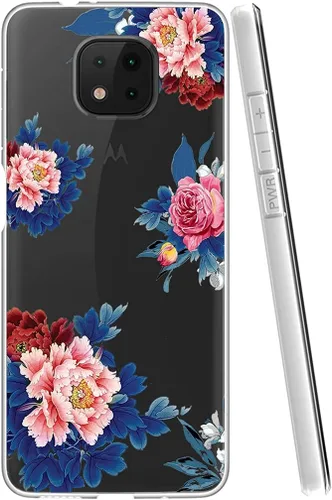 Vista 3 de Funda para teléfono Moto G Power 2021 (no compatible con la versión 2020), Motolora G Power funda para niñas, funda protectora transparente de TPU