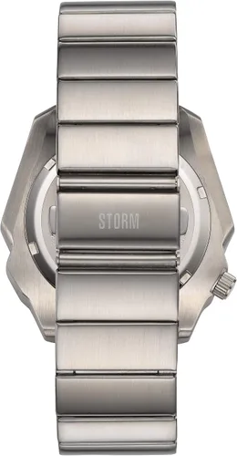 Vista 4 de Storm Darth Watch Men's Unique Cut Lazer Glass Watch with revolving disc Movement