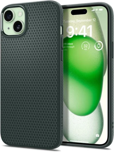 Vista 54 de Spigen Liquid Air - Funda diseñada para iPhone 11 (2019), color negro mate