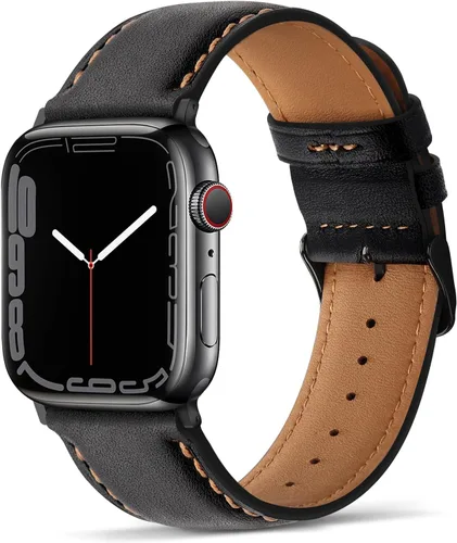 Vista 2 de Anlinser Correas compatibles con Apple Watch Band de 1.654 pulgadas, 1.614 pulgadas, 1.575 pulgadas, 1.496 pulgadas, para mujeres y hombres, diseño