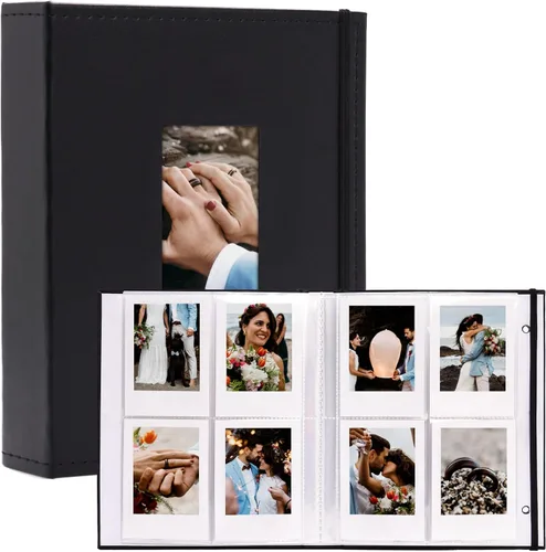 Vista 11 de Vienrose Álbum de fotos Instax Mini 208 fotos Polaroid 2 x 3 Álbum de fotos Polaroid, para cámara instantánea Fujifilm Instax Mini 7s 8 9 11 12 25