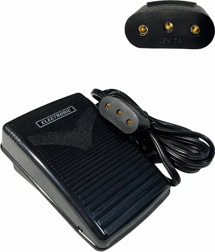 Vista 10 de HimaPro Pedal de control de pie y cable de alimentación para máquinas de coser nacionales e importadas, control de velocidad variable