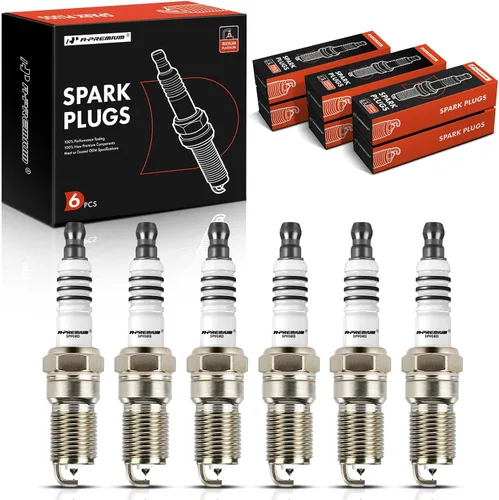 Vista 10 de A-Premium Iridium Platinum Bujías compatibles con Mazda 6 2003-2005, 5 2006-2007, Tribute 2005-2006/2008, B2300 1994-1997/2001-2010, B2500