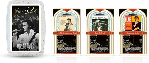Vista 2 de Top Trumps Elvis Presley Top 30 Juego de cartas
