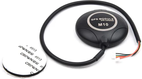 Vista 4 de Readytosky Módulo GPS M8N Brújula incorporada con soporte de antena GPS para controlador de vuelo estándar Pixhawk 2.4.6 2.4.8 APM 2.6 2.8 Para