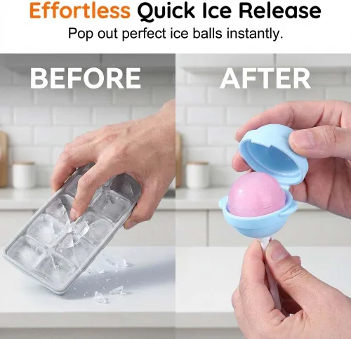 Vista 5 de Moldes de silicona para hacer helados, molde divertido para paletas de paletas 2026, colorido fabricante de paletas para fiestas de verano, molde