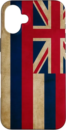 Vista 23 de Vintage Hawaii Flag USA State Case for iPhone 17