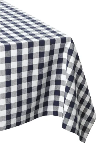 Vista 27 de DII Buffalo Check Collection, mantel clásico de granja, 52 x 52 pulgadas, color verde antiguo
